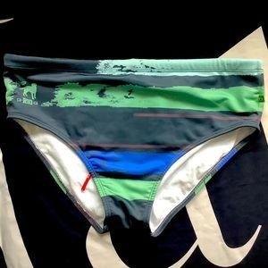 Ca-Rio-Ca Gipoia Brazilian Sunga (Swim Brief) XXL